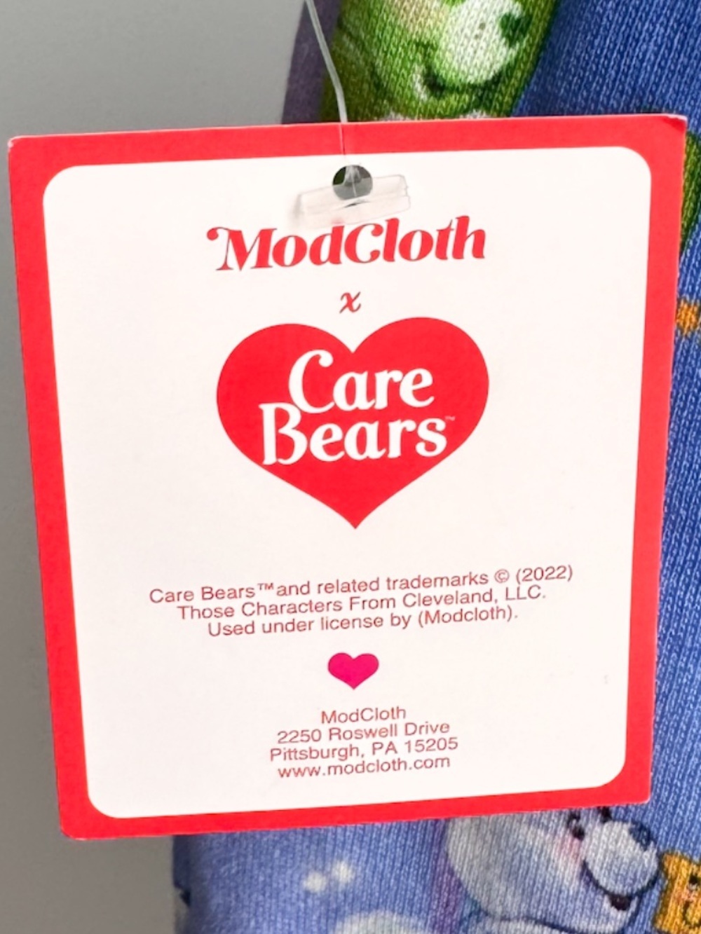 NWT ModCloth x Care Bears Sprinkles of Starlight Joggers L Ombre Blue Pink - Picture 5 of 9